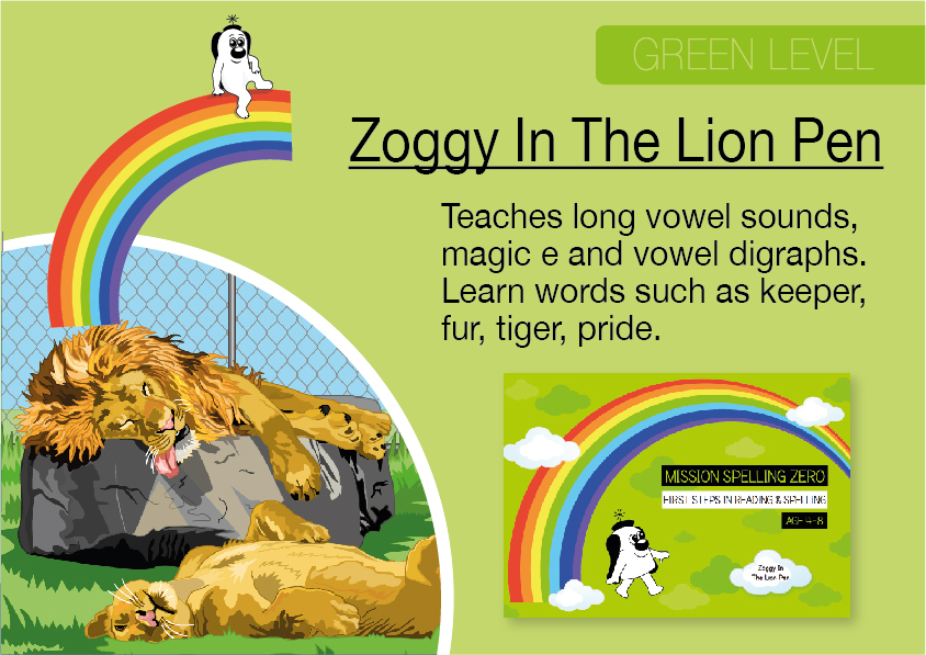 Zoggy In The Lion Pen - Teacher Notes