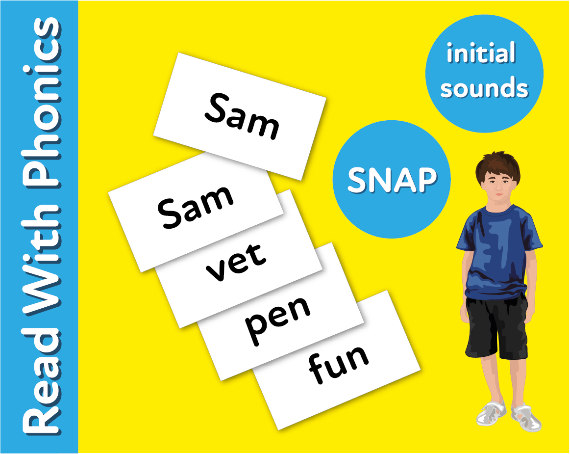 Words To Play Snap - Fun Ways To Practise 3 Letter Phonic Words (3 years +) - Teacher Notes