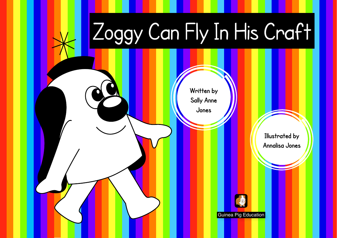 Zoggy Can Fly In His Craft - Activity Pack