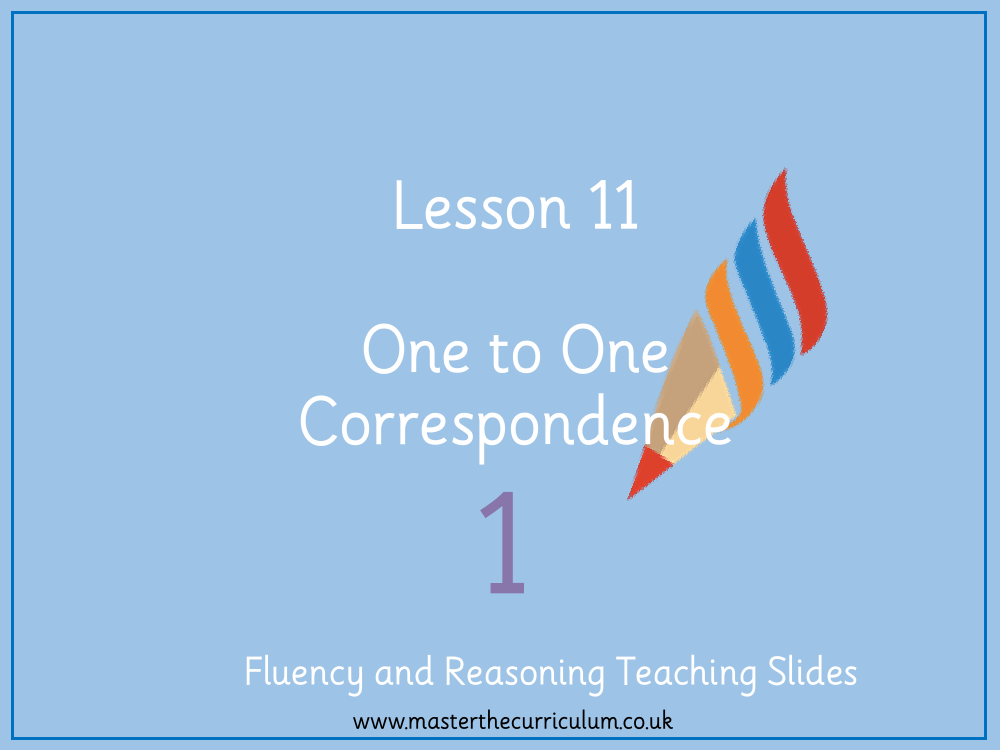 Place value within 10 - Correspondence - Presentation