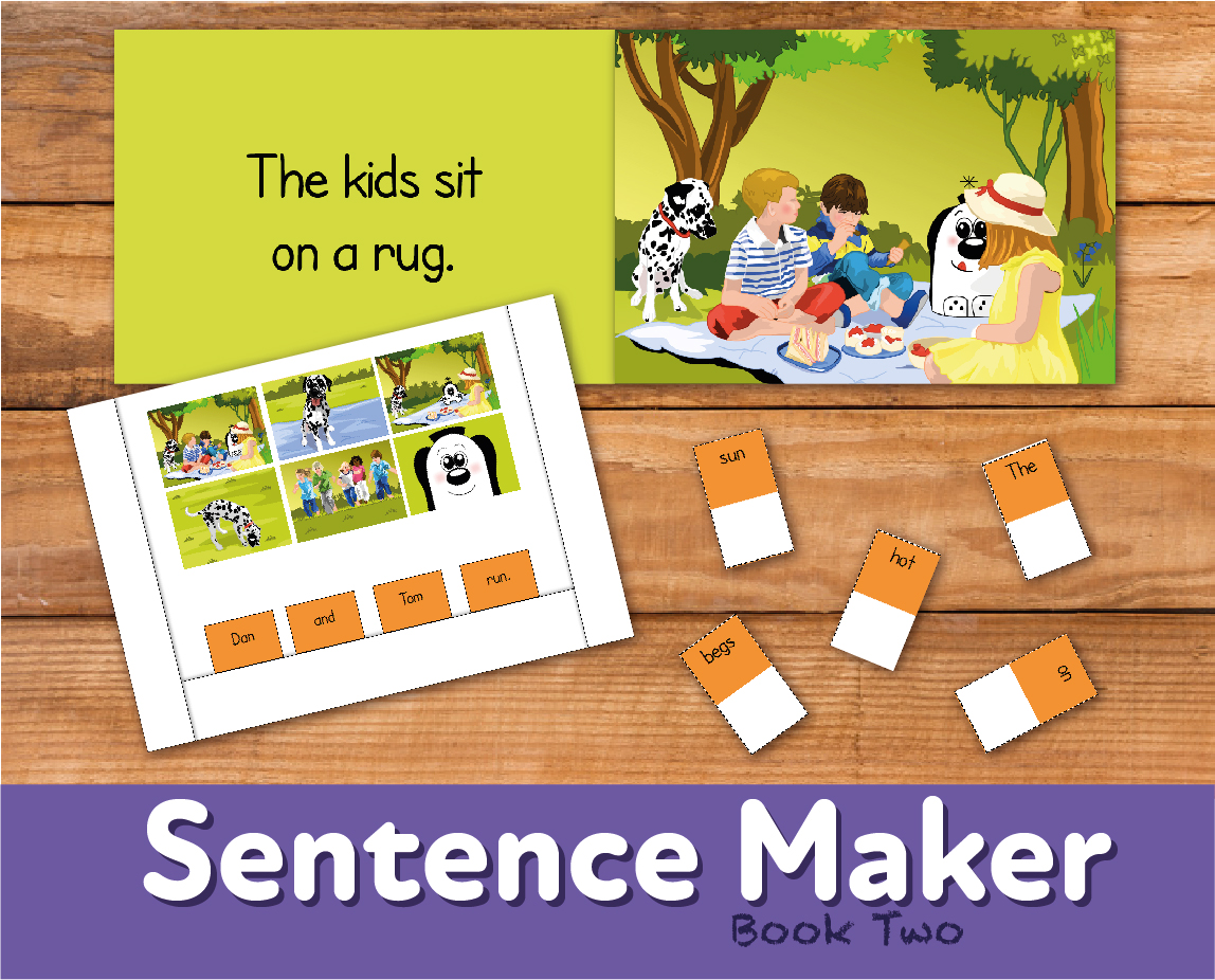 Make Sentences With The Sentence Maker: Book 2 (4-7 years) - Teacher Notes