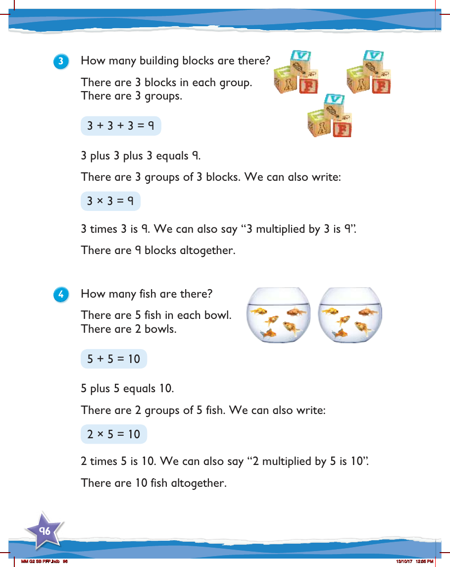 Max Maths, Year 2, Learn together, Multiplication as repeated addition (3)