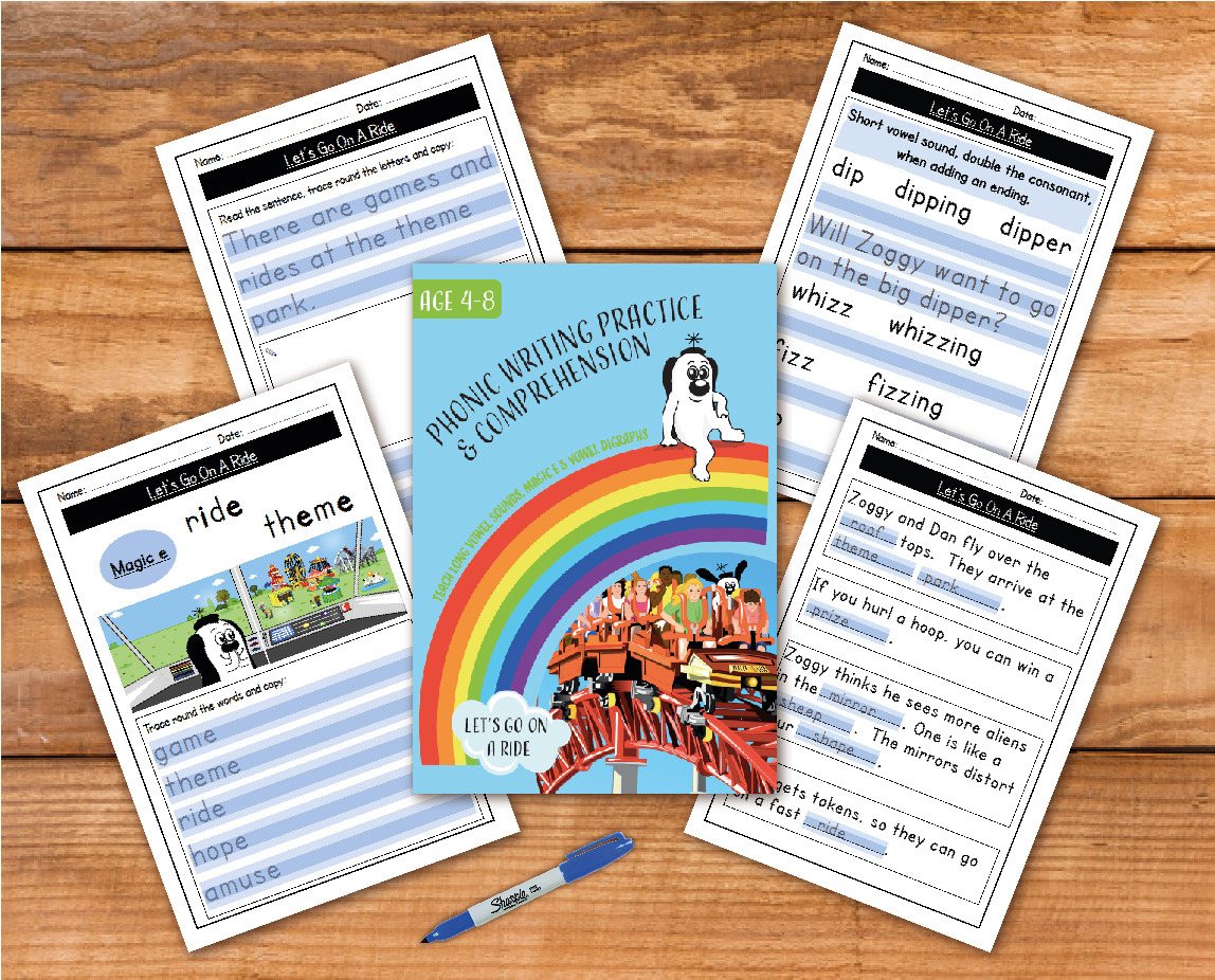 Let’s Go On A Ride - Teacher Notes (Writing And Comprehension Practice)