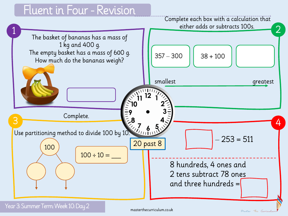 Mass and capacity - Measure capacity activity - Starter