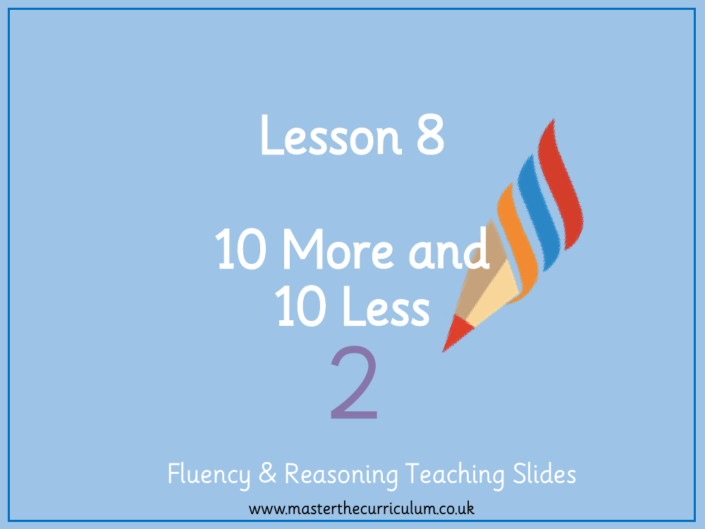 Addition and subtraction - 10 more and 10 less - Presentation