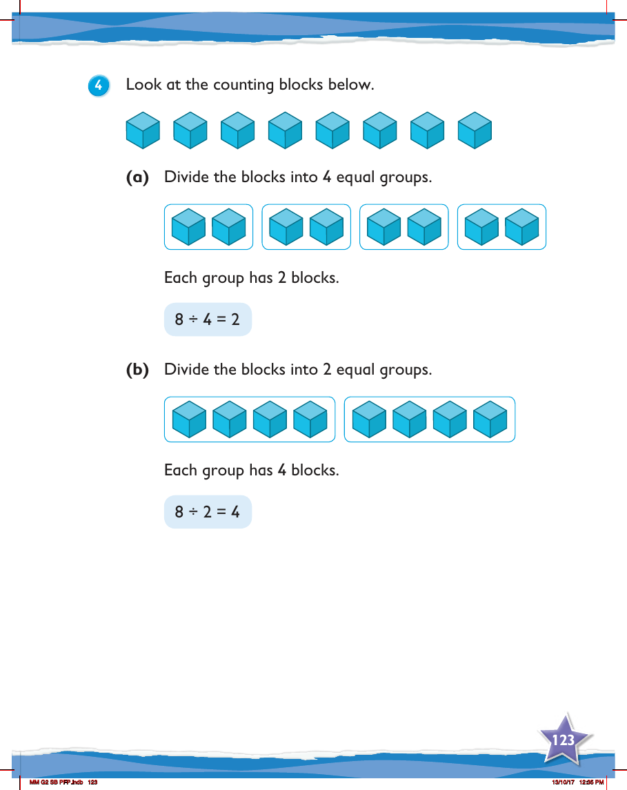 Max Maths, Year 2, Learn together, Equal sharing (4)