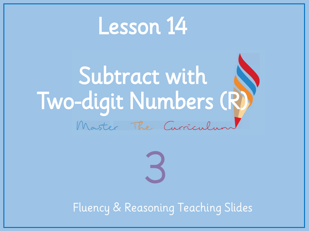 Addition and subtraction - Subtract with two-digit numbers - Presentation