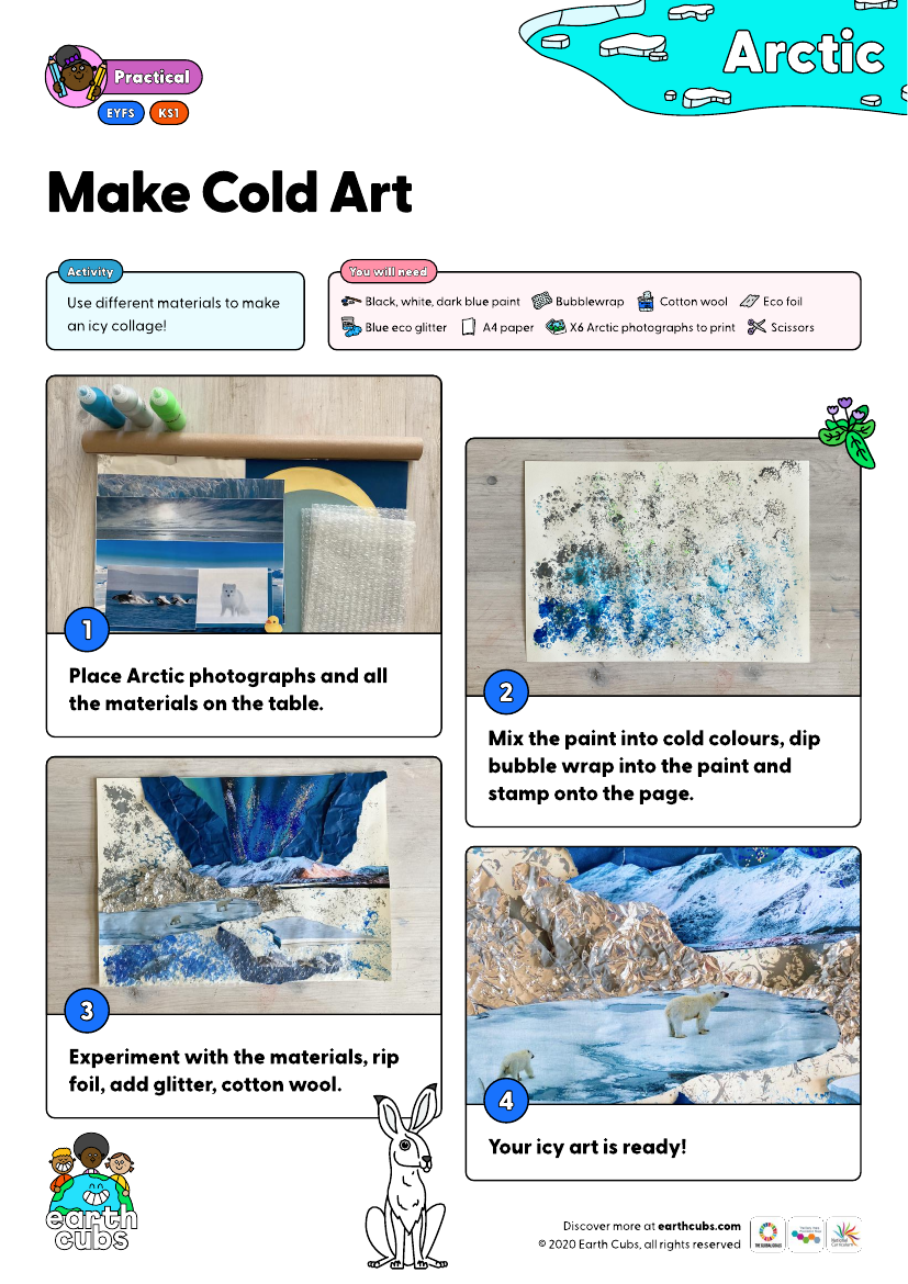 Make cold art