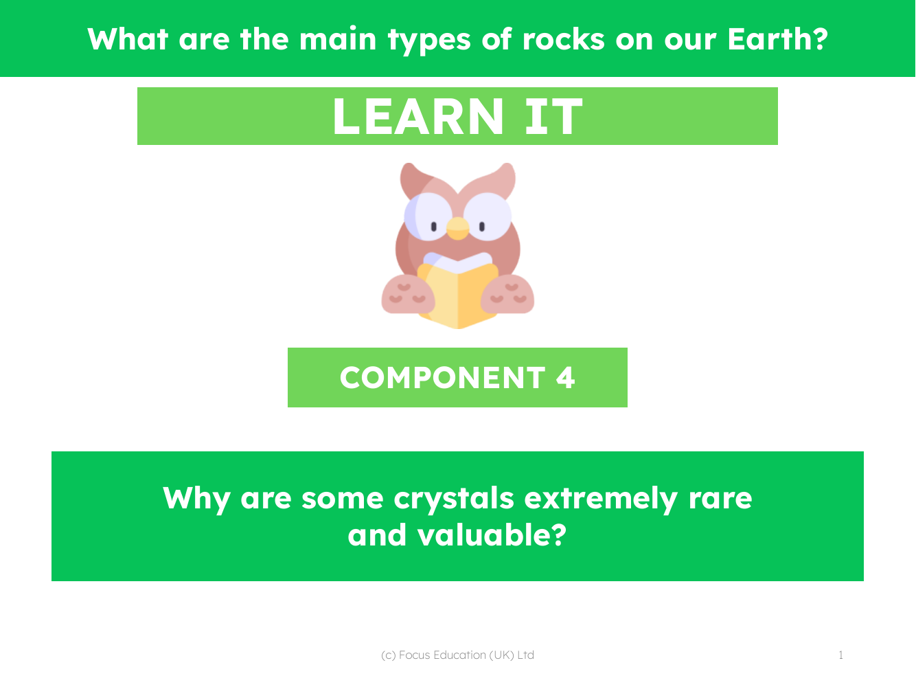 Why are some crystals extremely rare and valuable? - Presentation