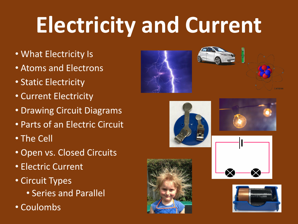 Electricity and Current - Teaching Presentation