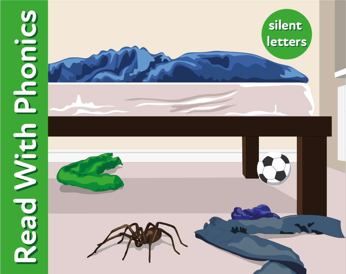 The Monster Near The Bed: Learn Silent Letters - Teacher Notes