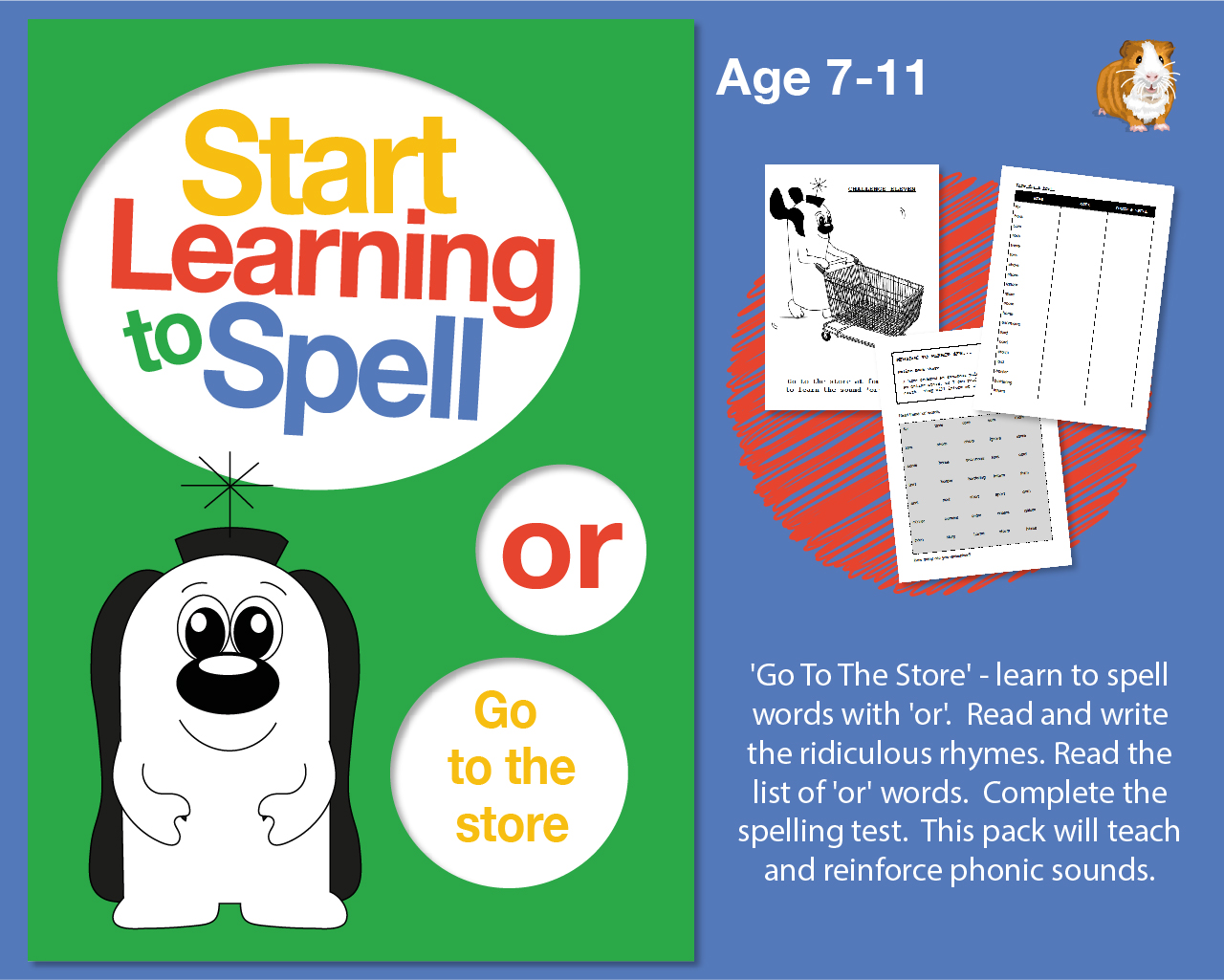 Go To The Store' Learn To Spell Words With 'or' (7-11 years) - Teacher Notes