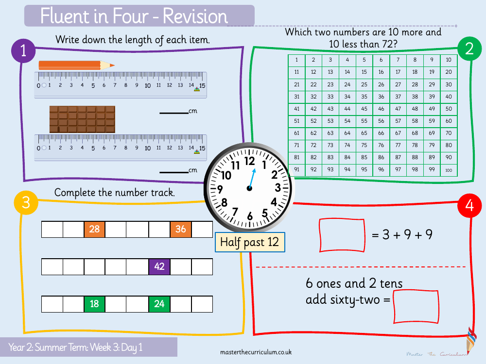 Position and direction - Describe position - Worksheet