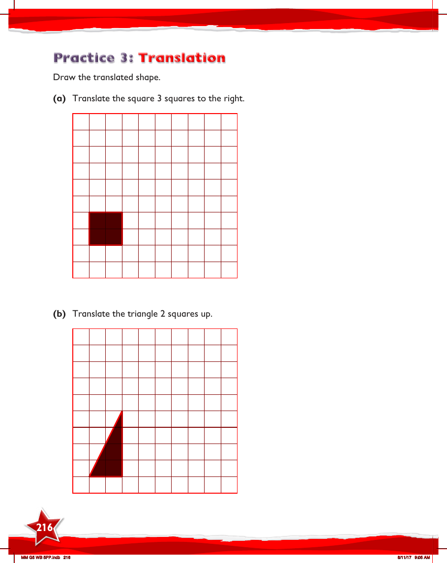 Max Maths, Year 5, Work Book, Translation