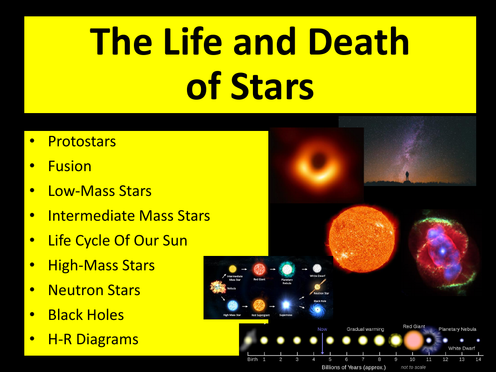 The Life and Death of Stars - Student Presentation