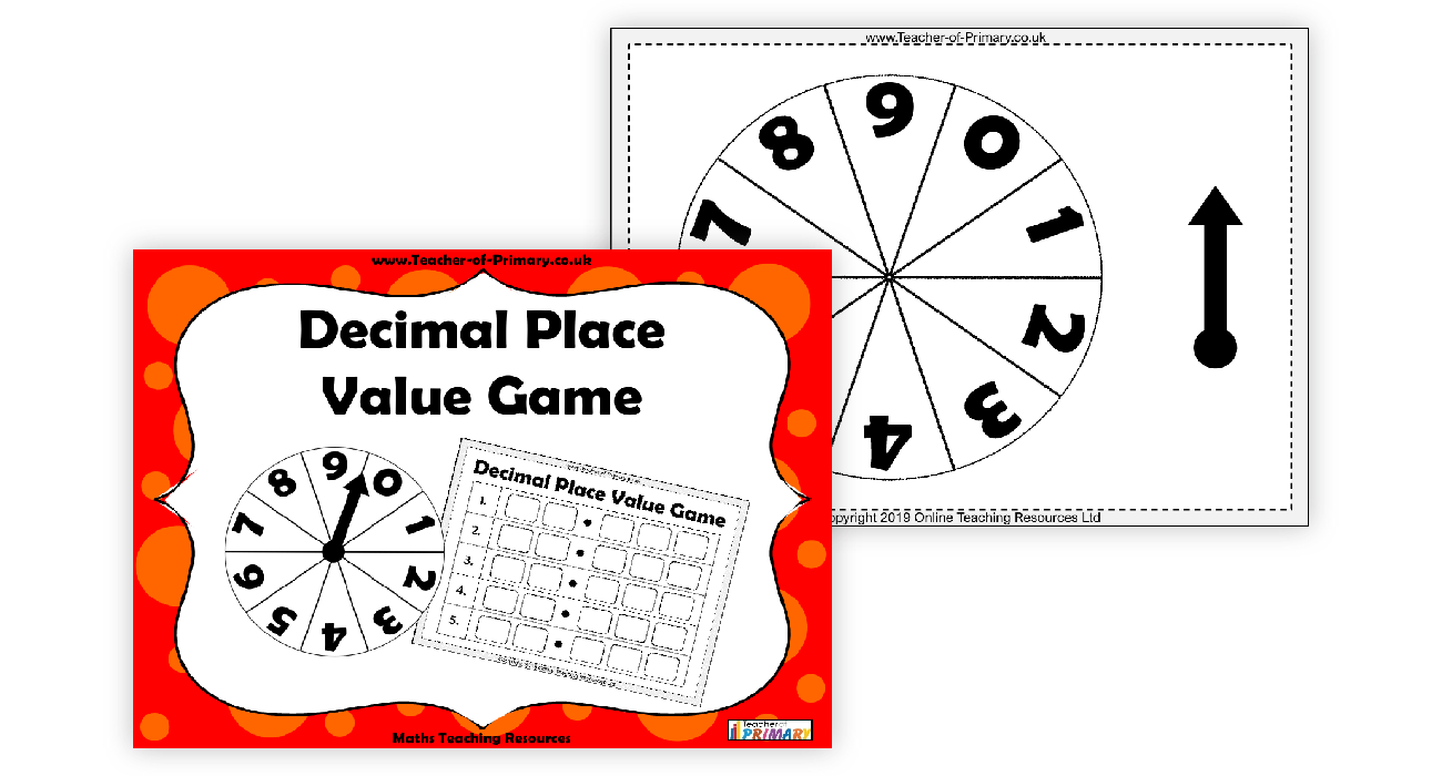 Decimal Place Value Game