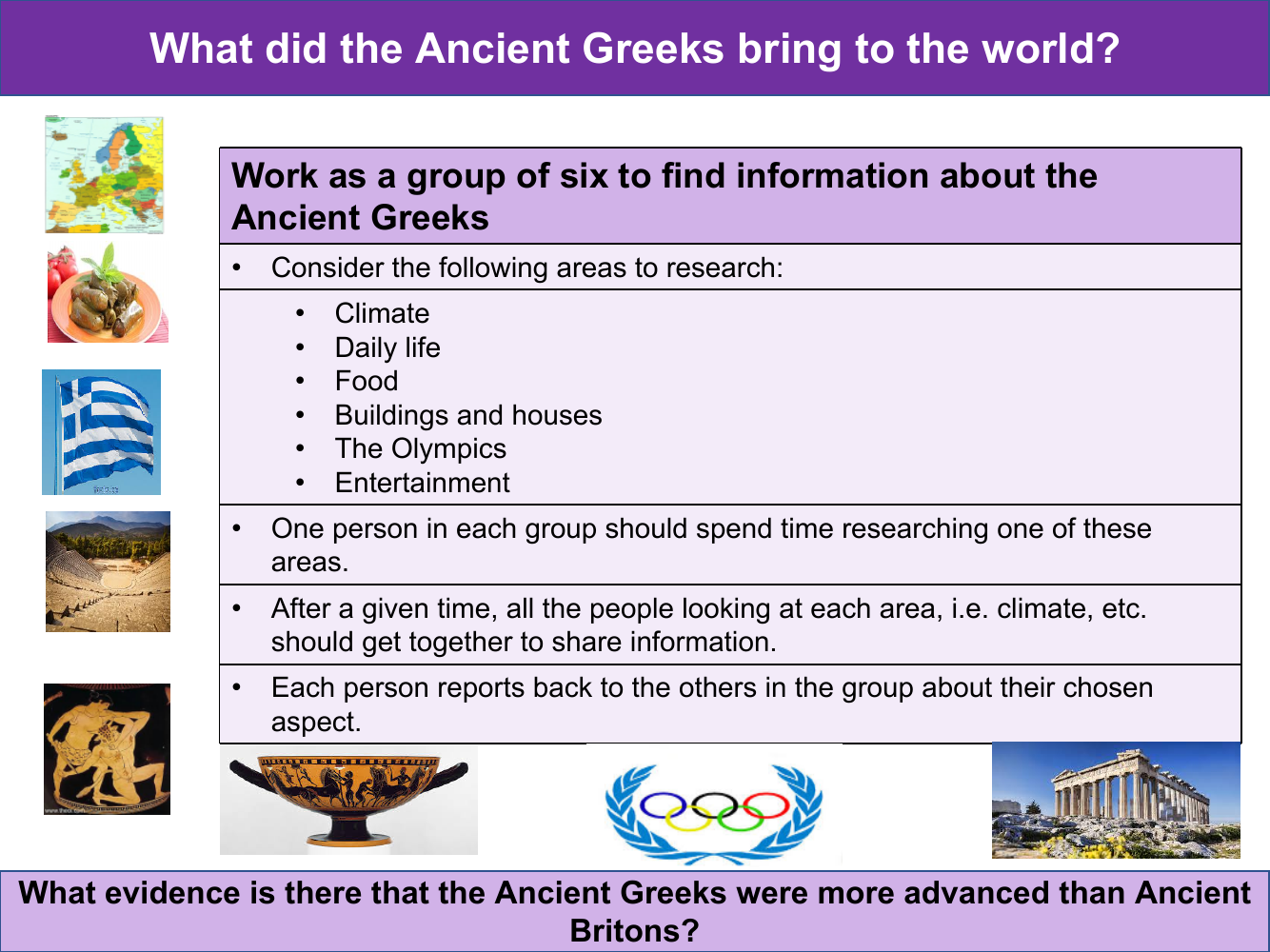 Ancient Greeks - Research task