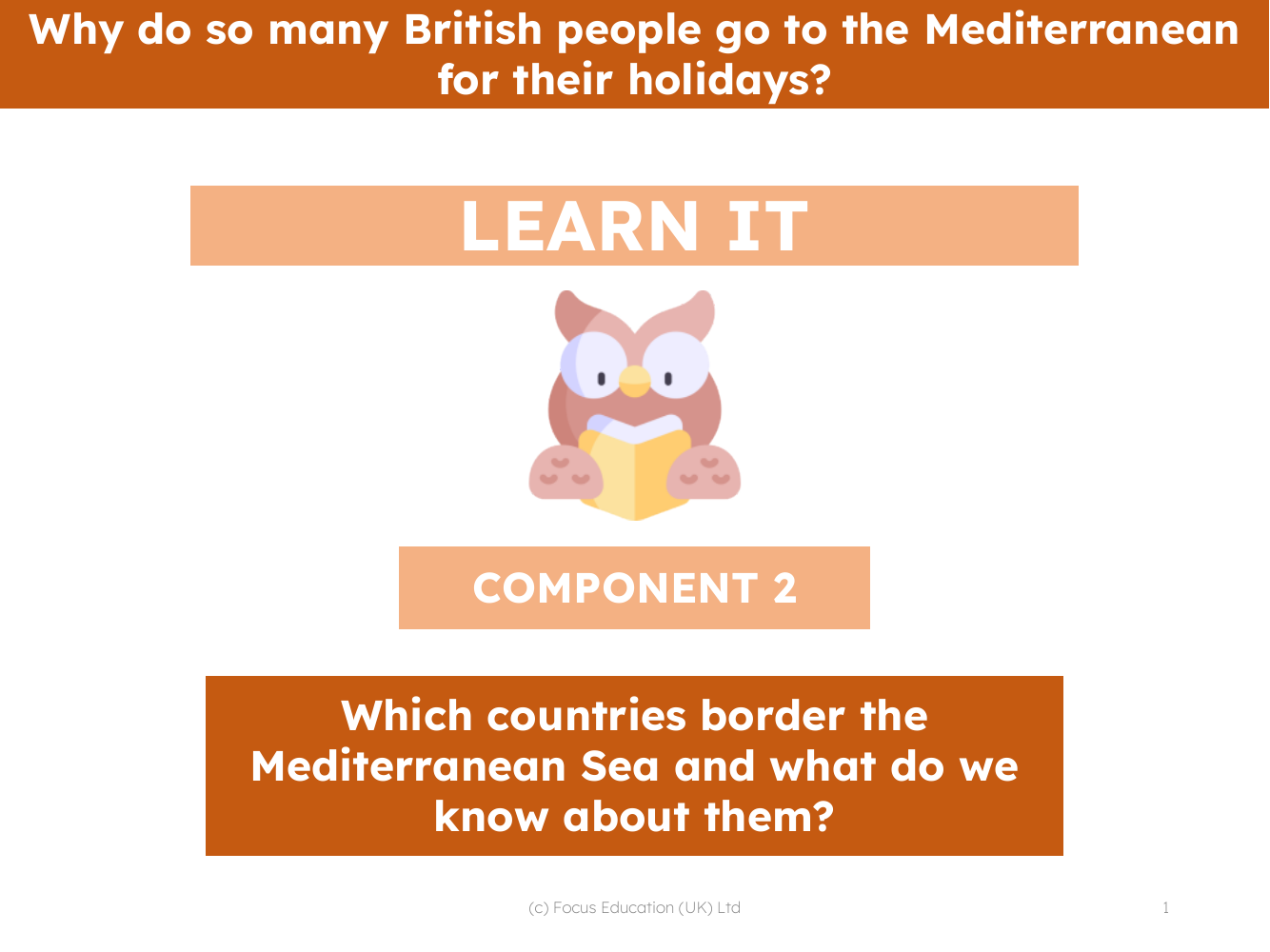 Which countries border the Mediterranean Sea and what do we know about them?  - Presentation