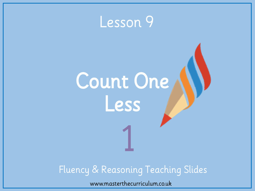 Place value within 10 - Count one less - Presentation