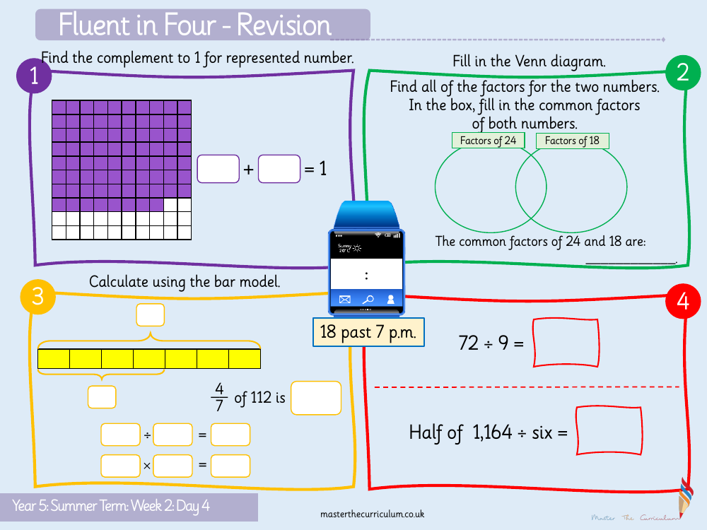 Decimals - Adding Decimals (Crossing the Whole) - Starter