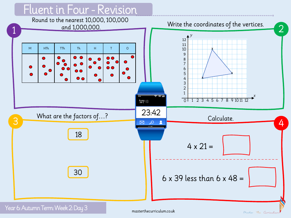 Place Value - Negative Numbers (1) - Starter