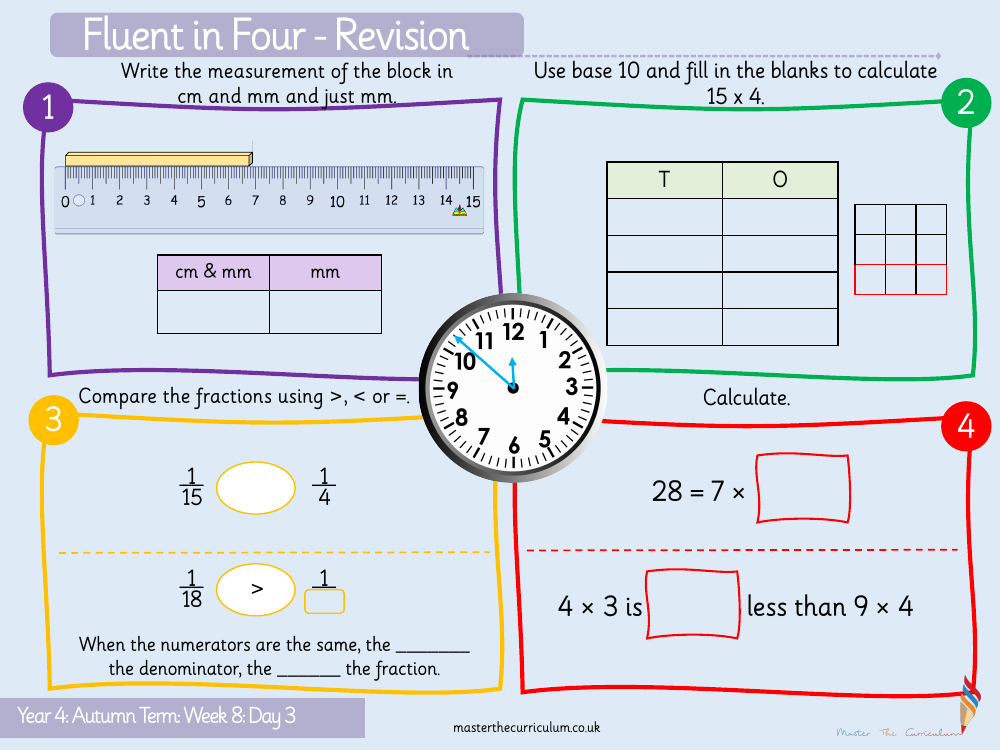 Measurement Length and Perimeter - Kilometres - Starter