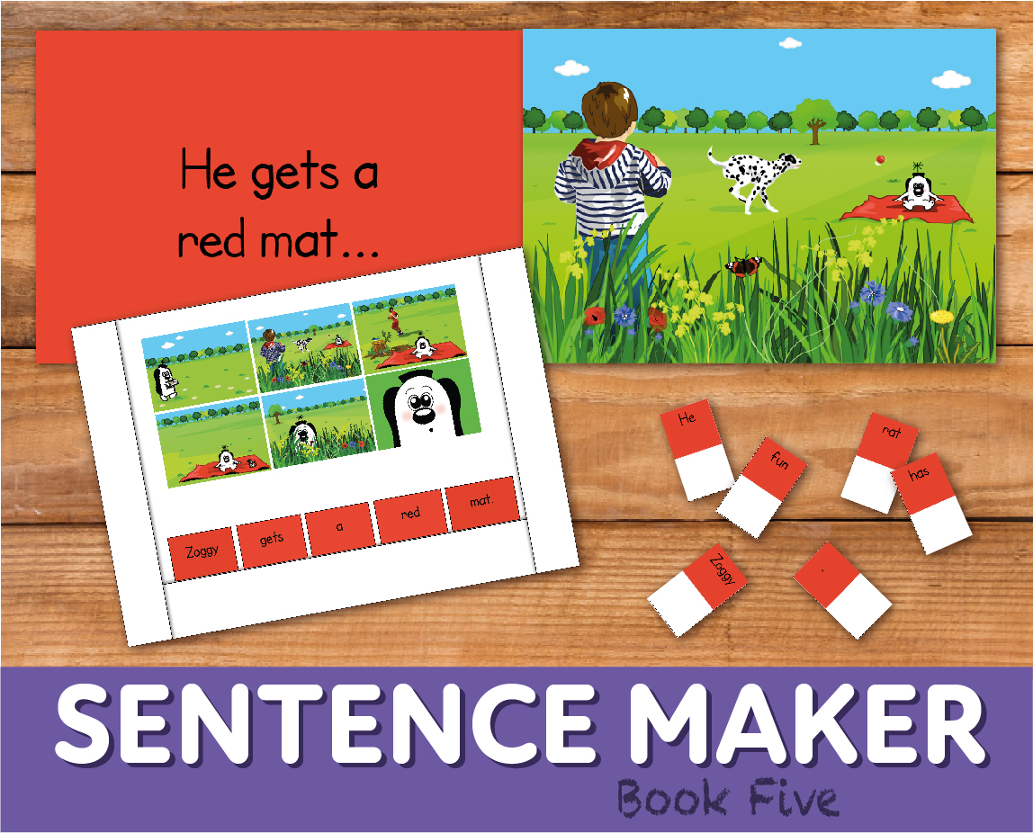 Make Sentences With The Sentence Maker: Book 5 (4-7 years) - Teacher Notes