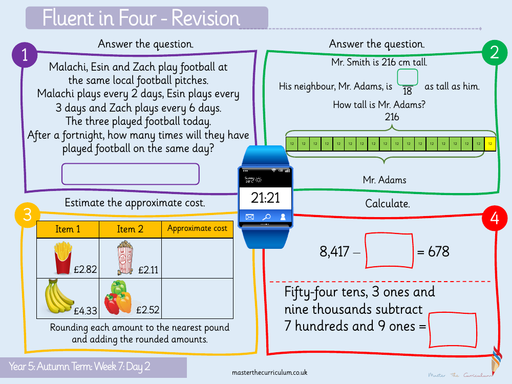 Statistics - Read and Interpret Tables - Starter