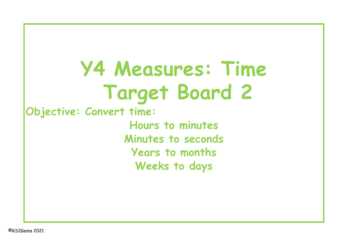 Time Target Board 2