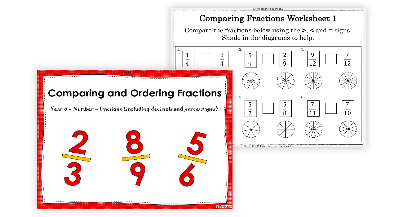 comparing-and-ordering-fractions-worksheet-maths-year-5