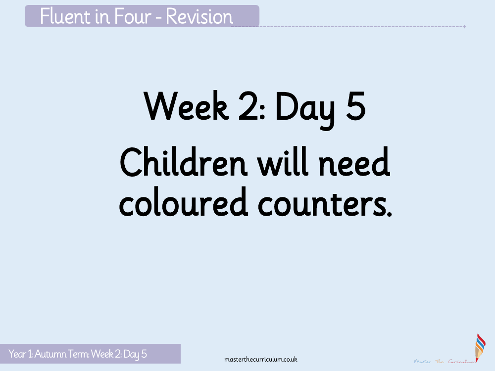 Place value within 10 - Correspondence - Starter