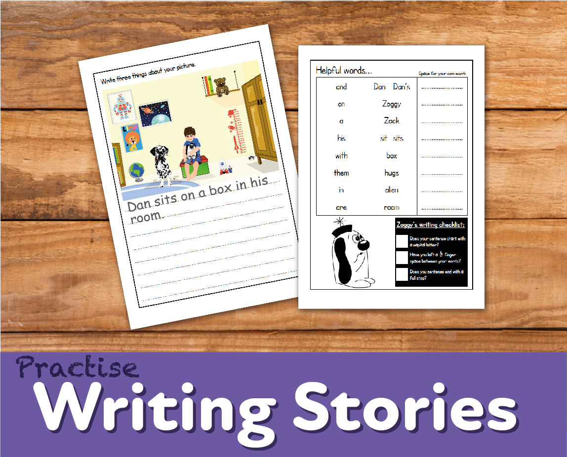 Practise Writing Stories - ‘Dan’s Room’ (4+ years) - Teacher Notes