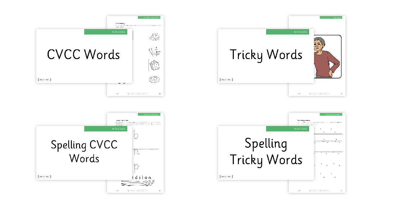 CVCC words - Phonics Phase 4 - Week 1