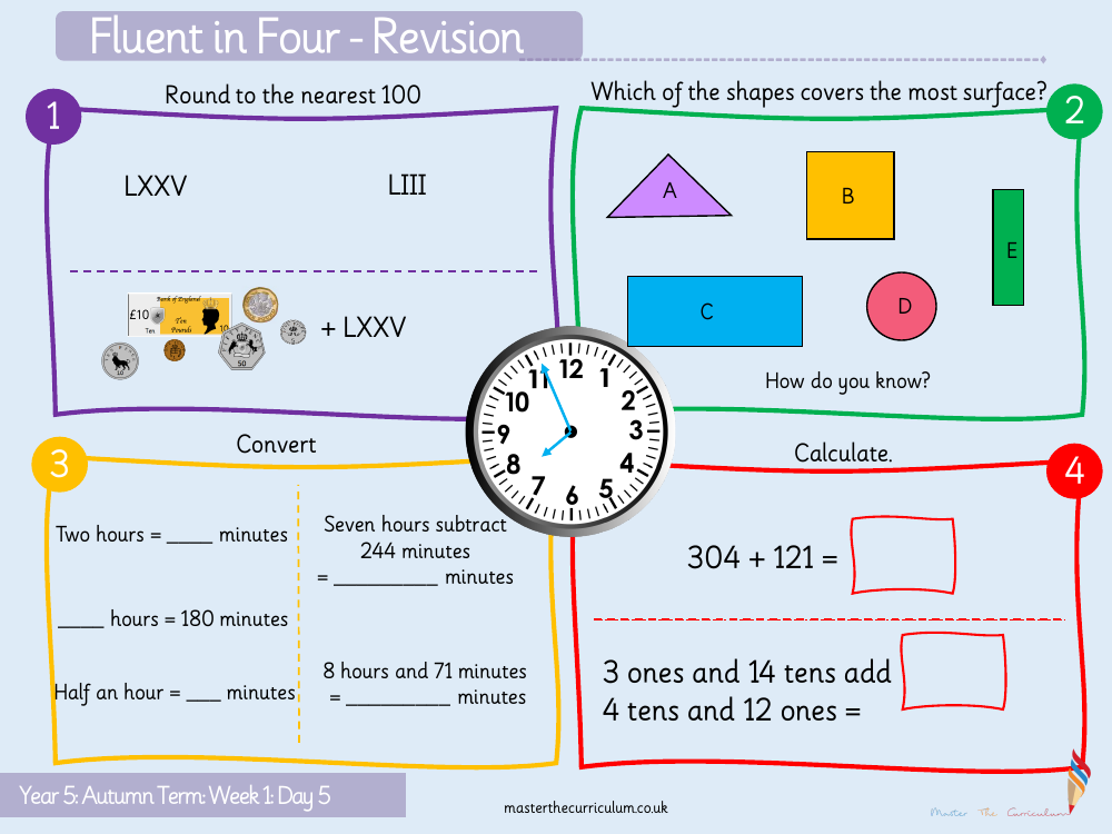 Place value - Rounding to 10, 100 or 1,000 - Starter