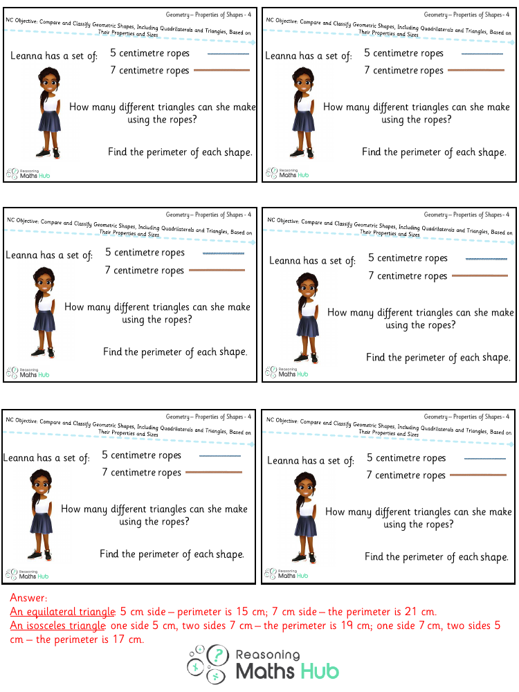 Compare and classify geometric shapes 3 - Reasoning | Maths Year 4