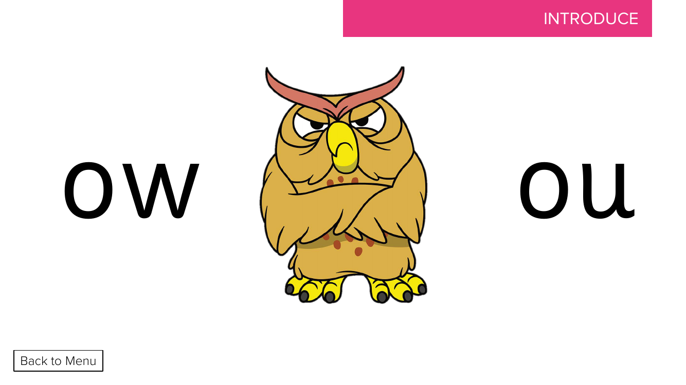 Week 22, lesson 3 Phoneme "ow, ou" - Phonics Phase 5, , unit 3- Presentation