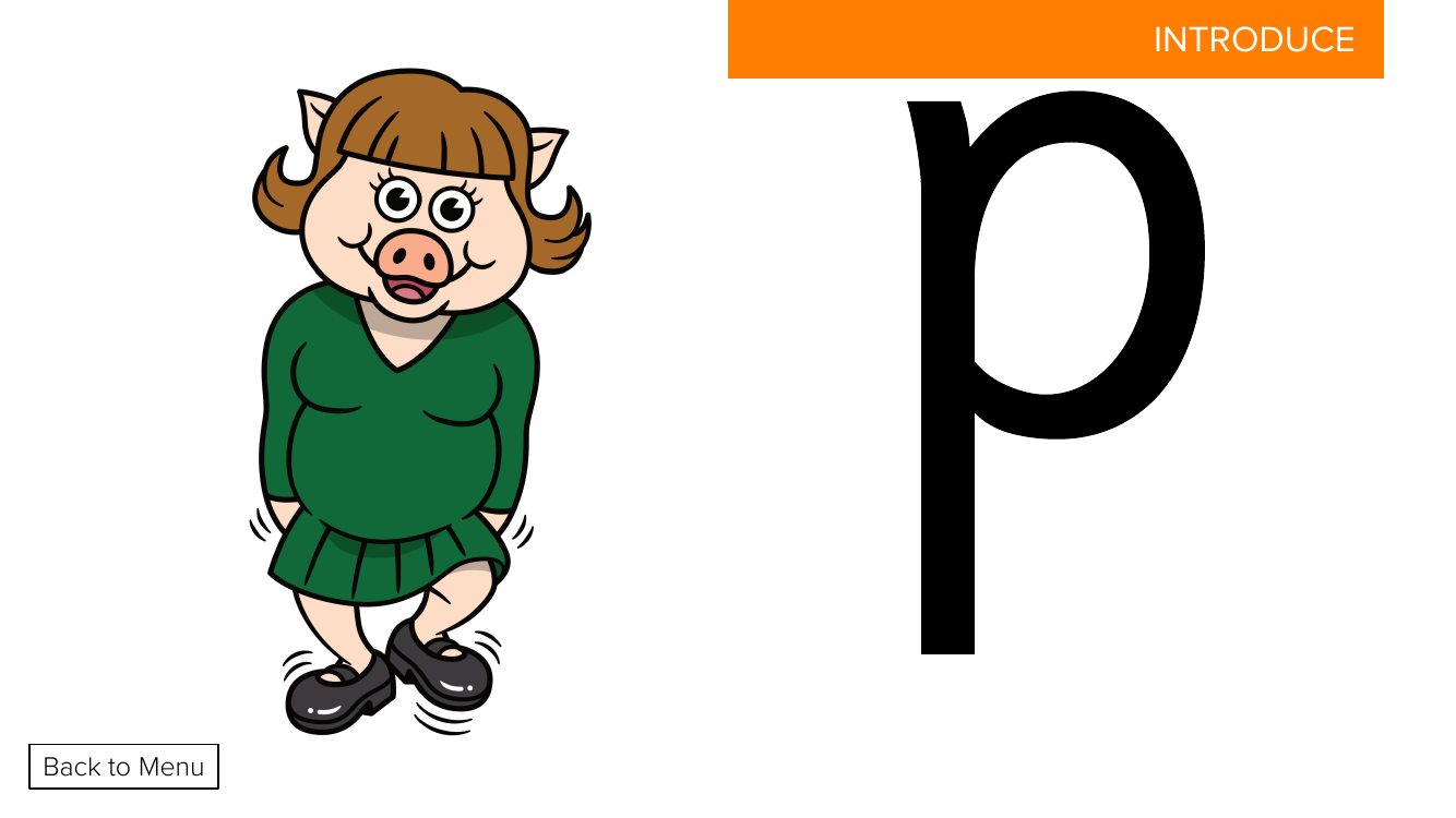 Week 1, lesson 4 Phoneme "p" Grapheme "p" - Phonics Phase 2 - Presentation