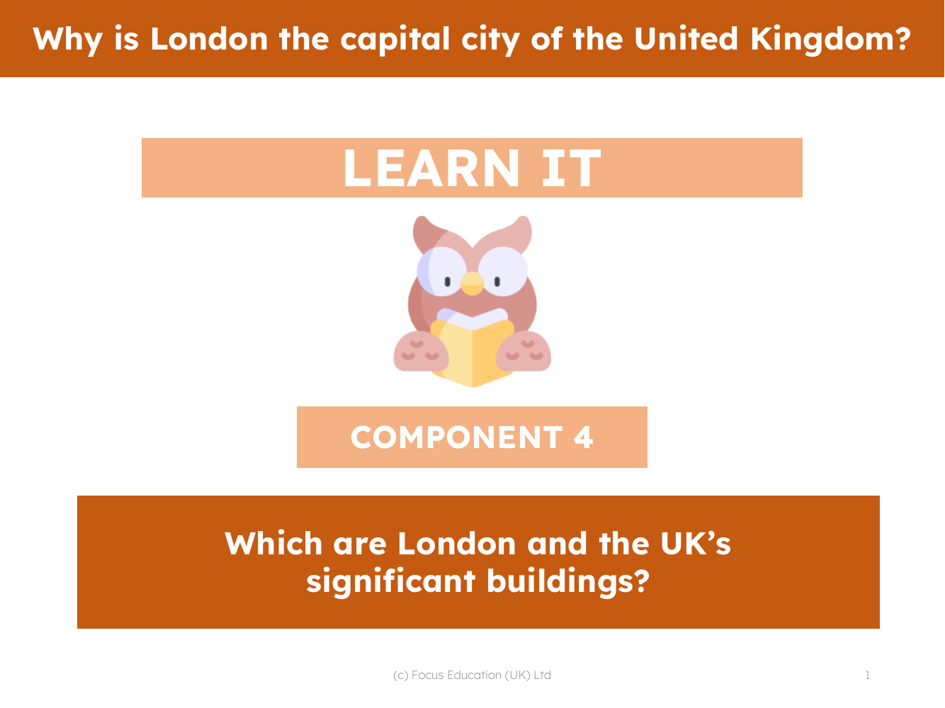 Which are London and the UK's significant buildings? - Presentation