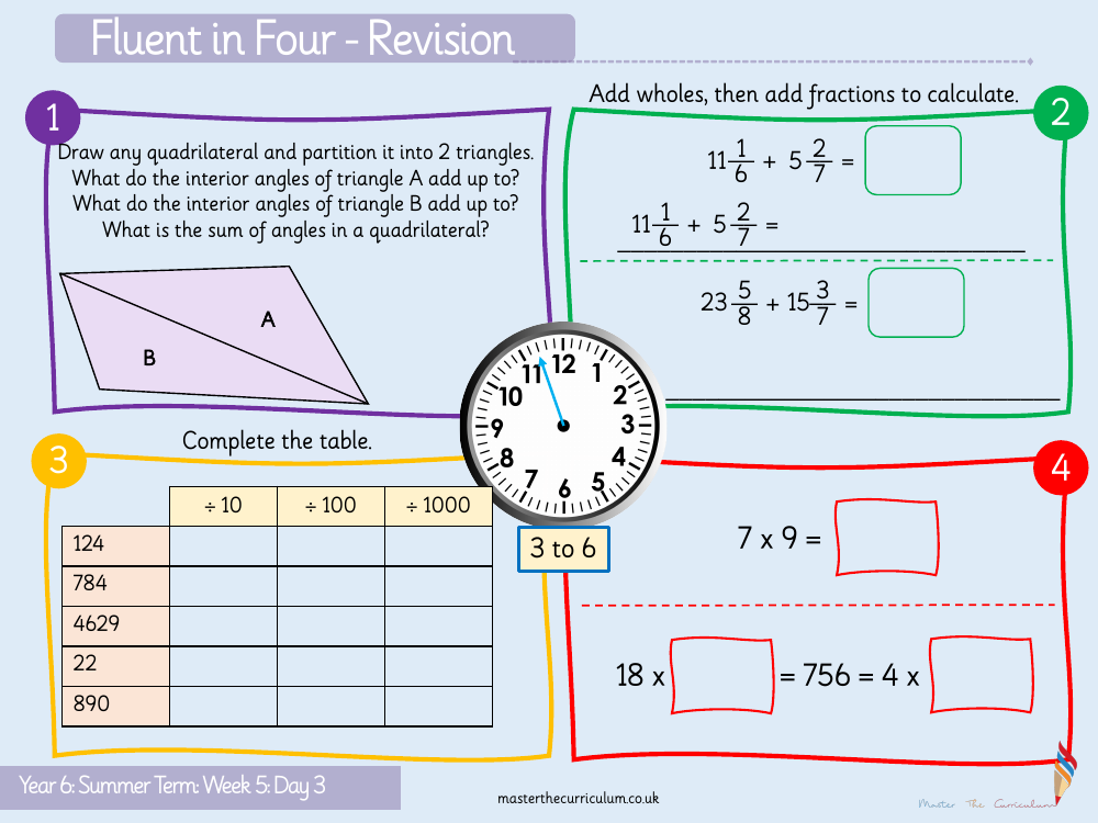 Properties of Shape - Draw Shapes Accurately - Starter