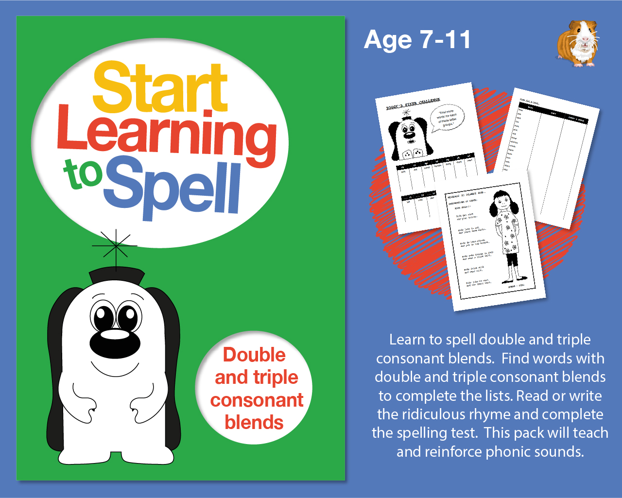 Learn To Spell Double And Triple Consonant Blends: Learn To Spell With Phonics (7-11) - Teacher Notes