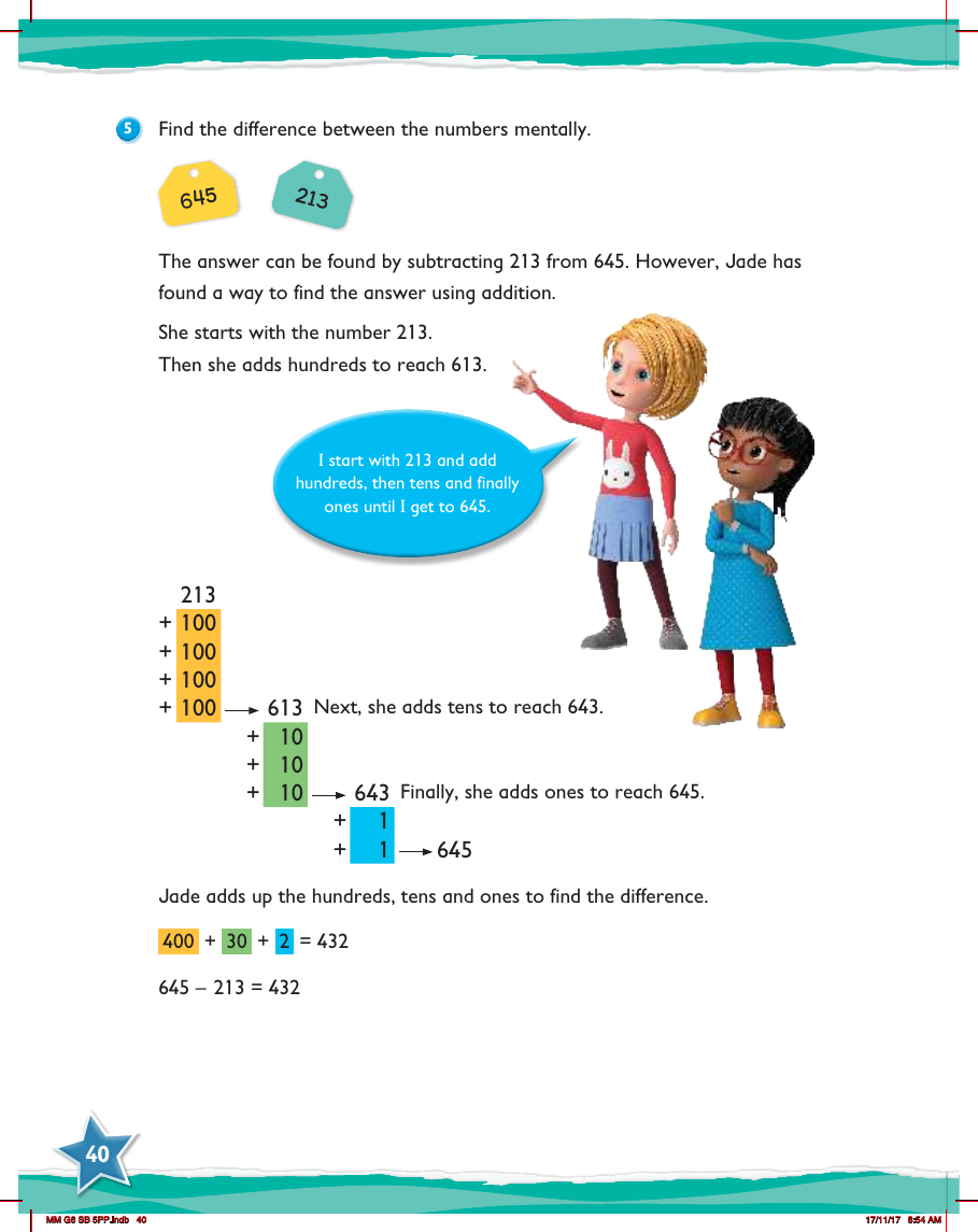 Max Maths, Year 6, Learn together, Mental addition and subtraction (3)