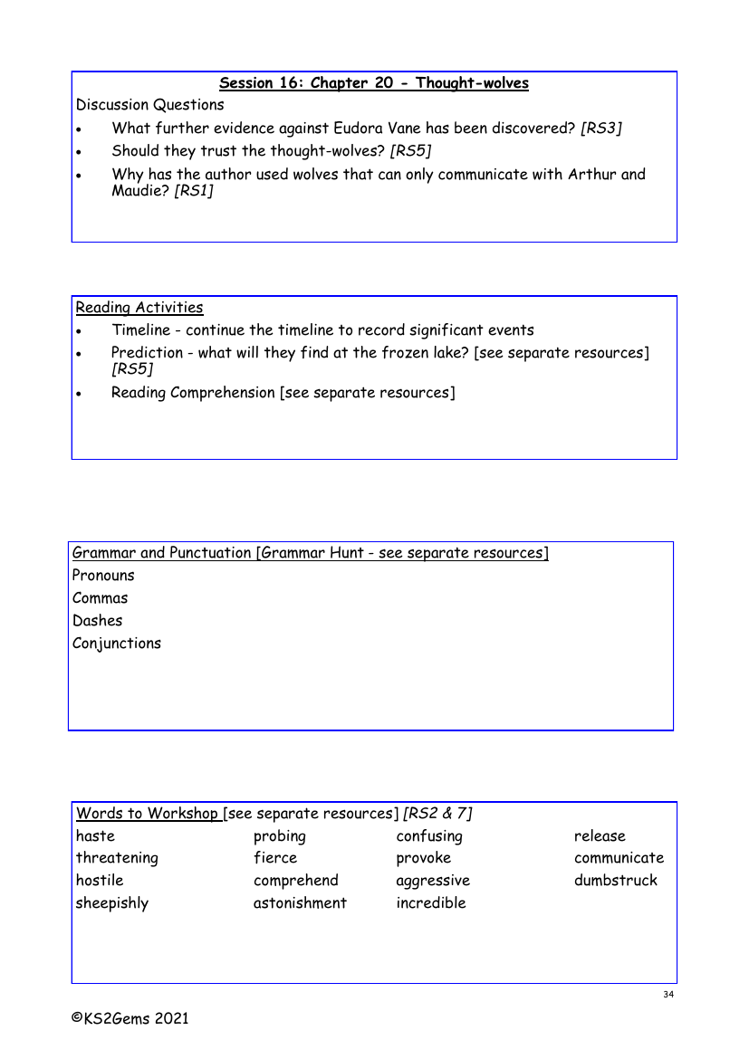 Brightstorm - Session 16 - Chapter 20 - Worksheet