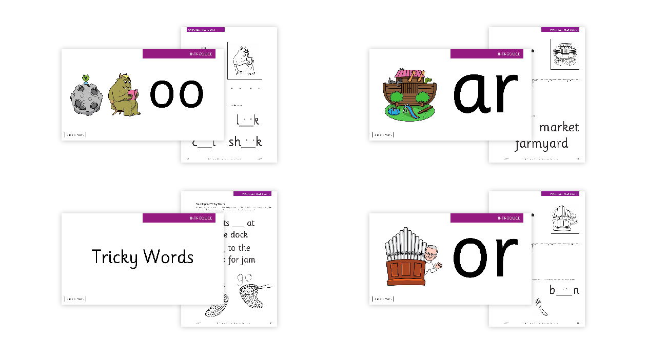 oo, ar and or - Phonics Phase 3 - Week 5