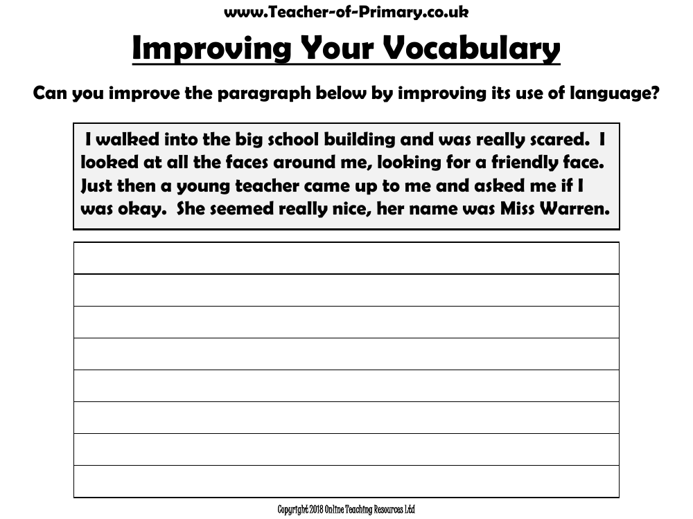 drafting-worksheet-english-4th-grade