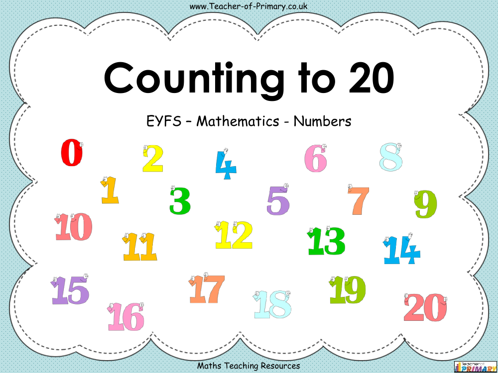 Counting to 20 - PowerPoint | Maths Counting