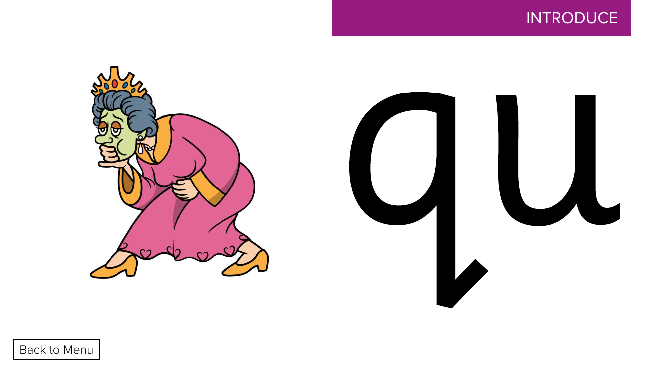 Week 2, lesson 4 "qu" - Phonics Phase 3  - Presentation