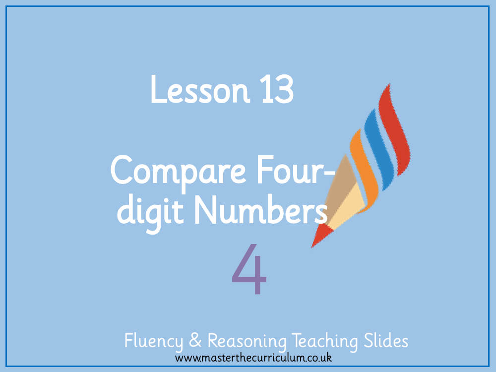 Place value - Comparing 4-digit numbers- Presentation