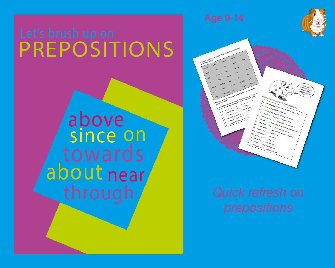 Brush Up On Using Prepositions (9-14 years) - Teacher Notes