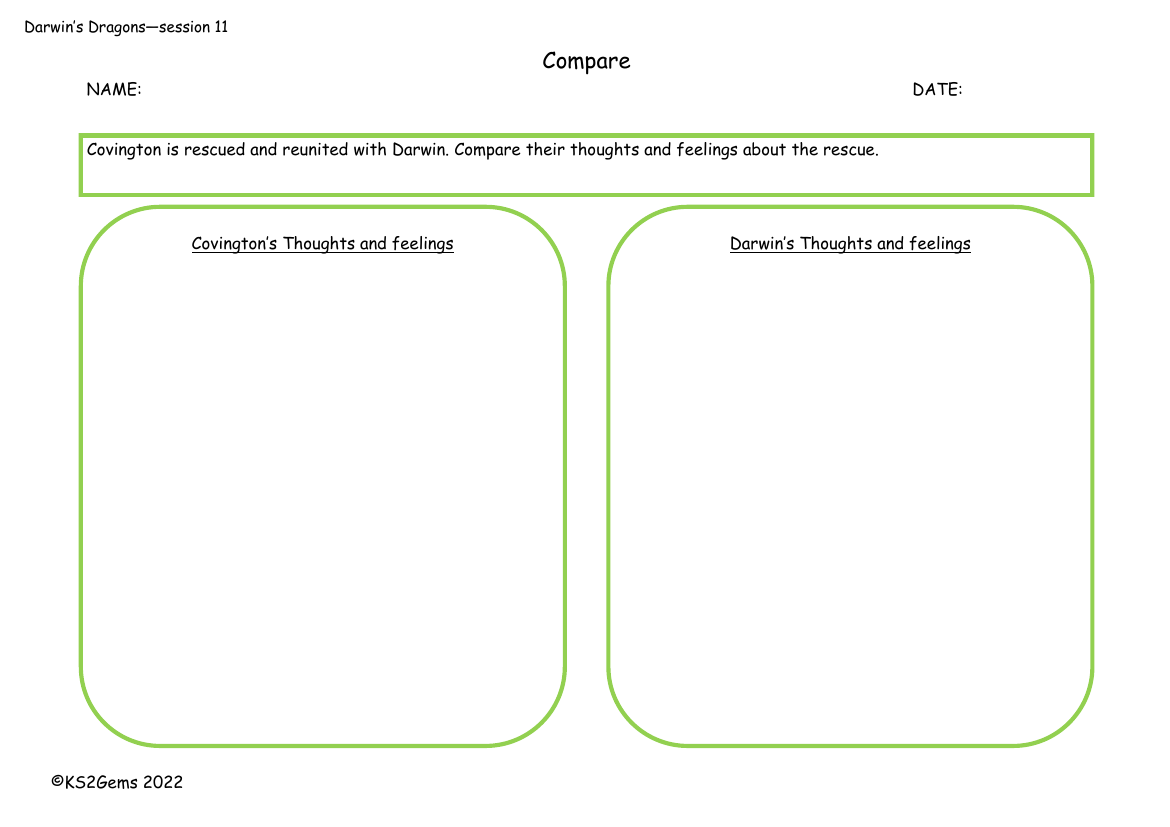 Darwin's Dragons - Session 11 - Compare