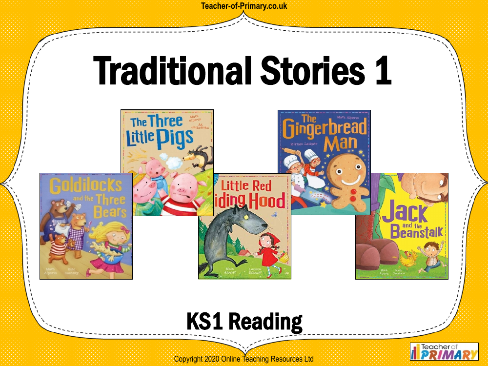 Traditional Stories - Lesson 1 - PowerPoint
